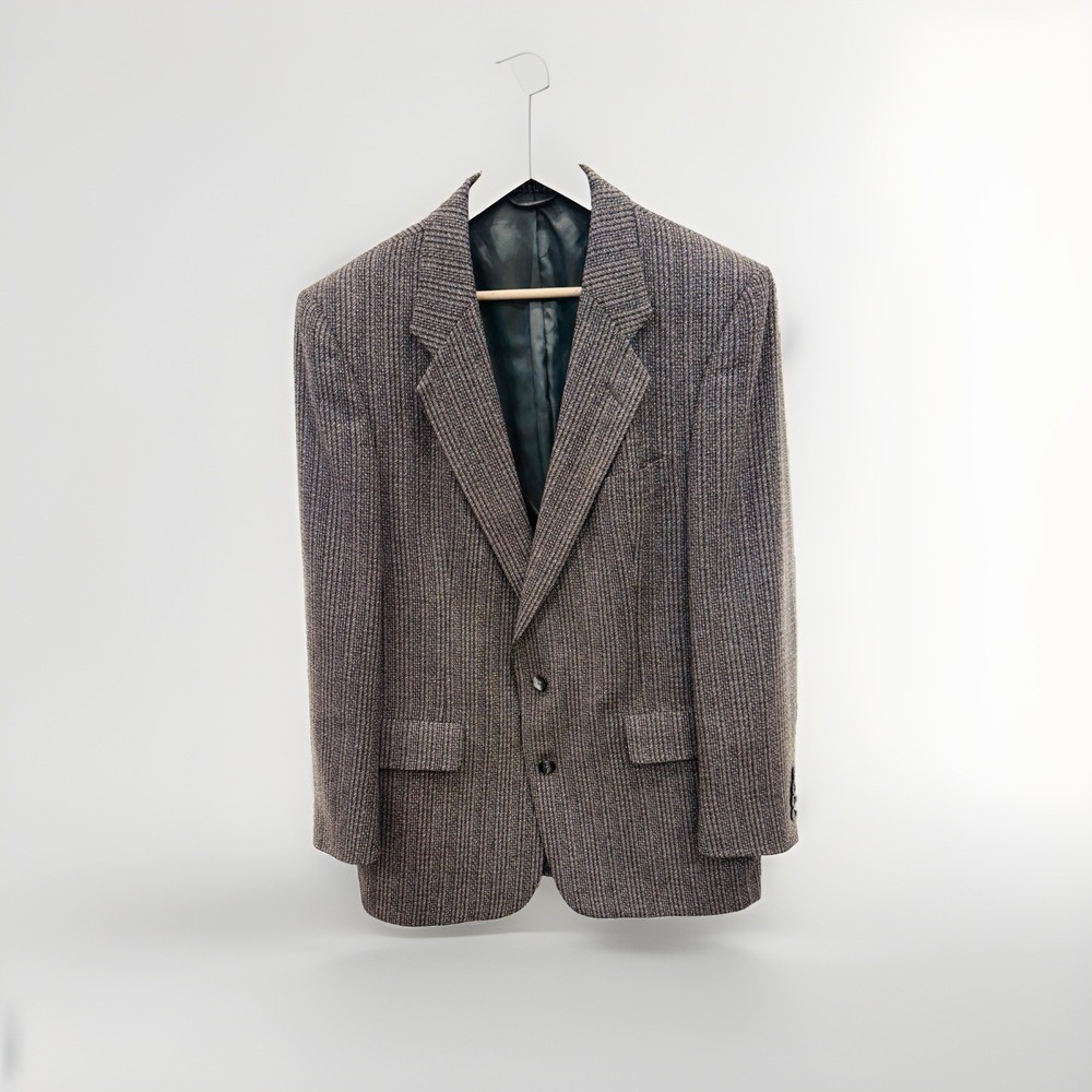 Christian Dior Monsieur Bloomingdales Vintage Men's Beige Blazer 80s 90s Preppy